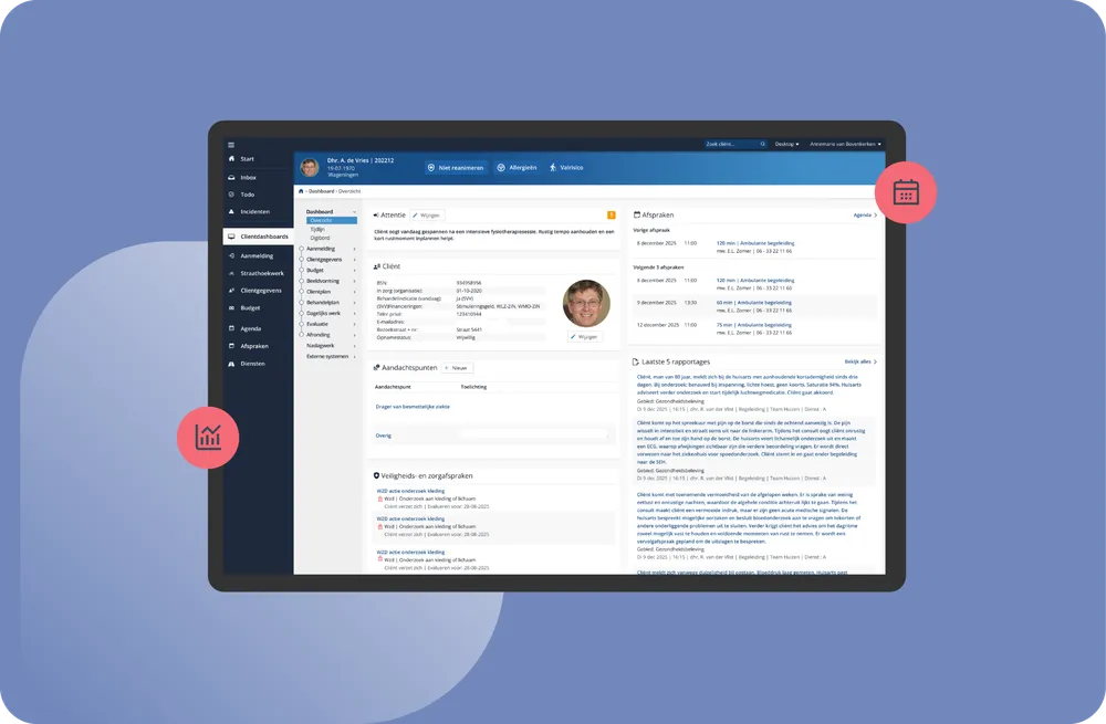 mockup nieuwe website