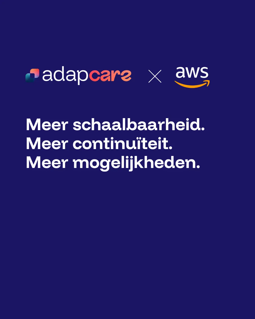 Adapcare voltooit migratie van alle klantomgevingen naar AWS